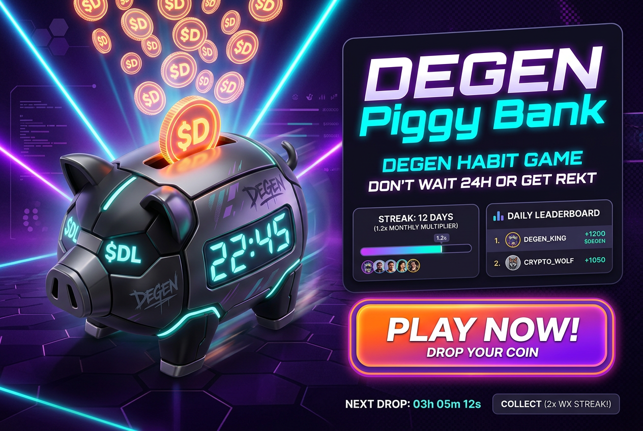 DEGEN Piggy Bank